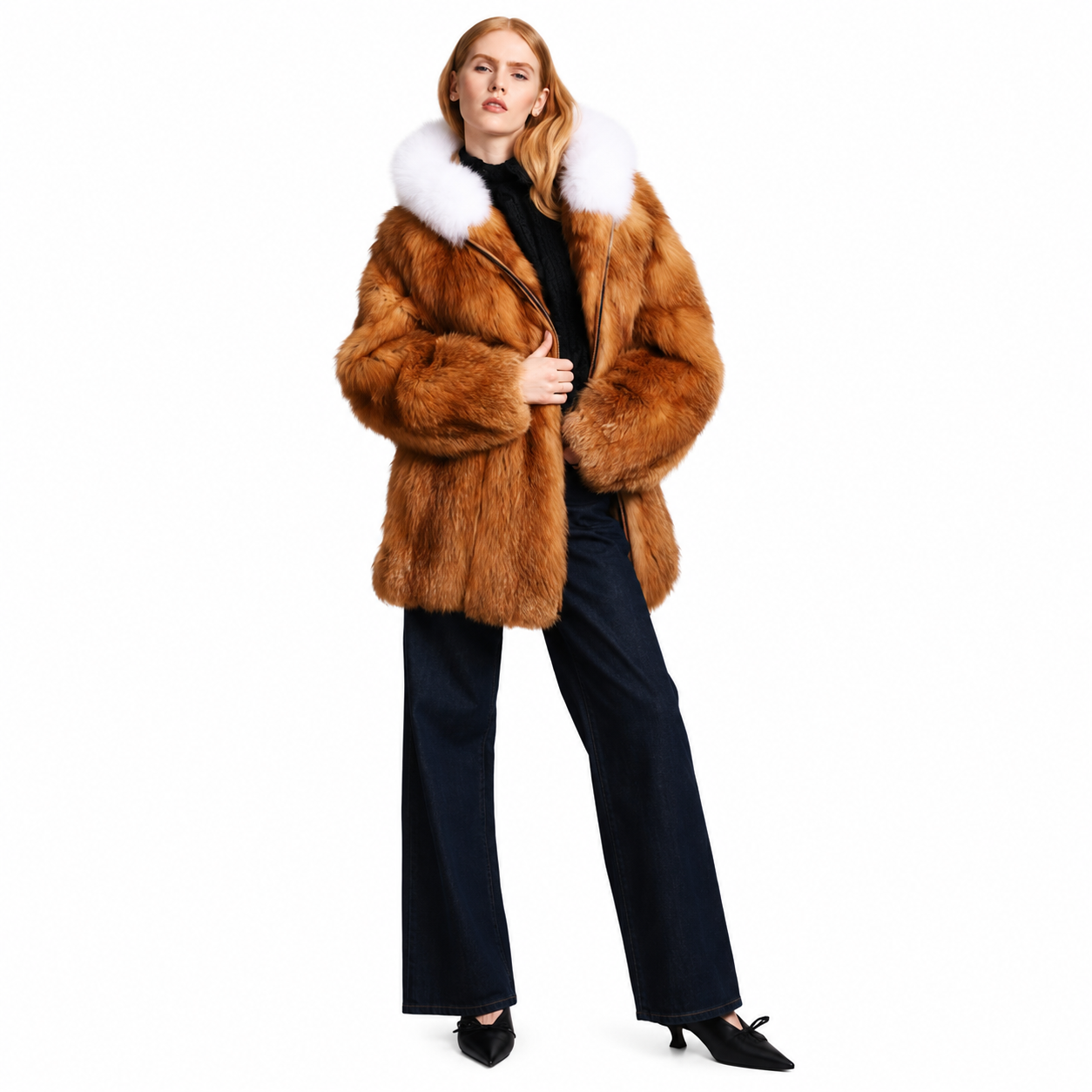 Brown Fur Jacket