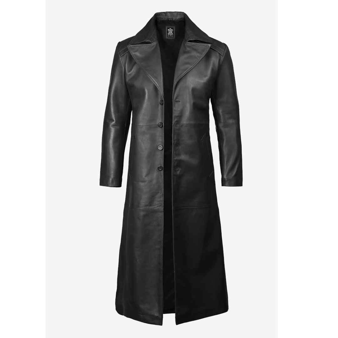 Long Leather coat