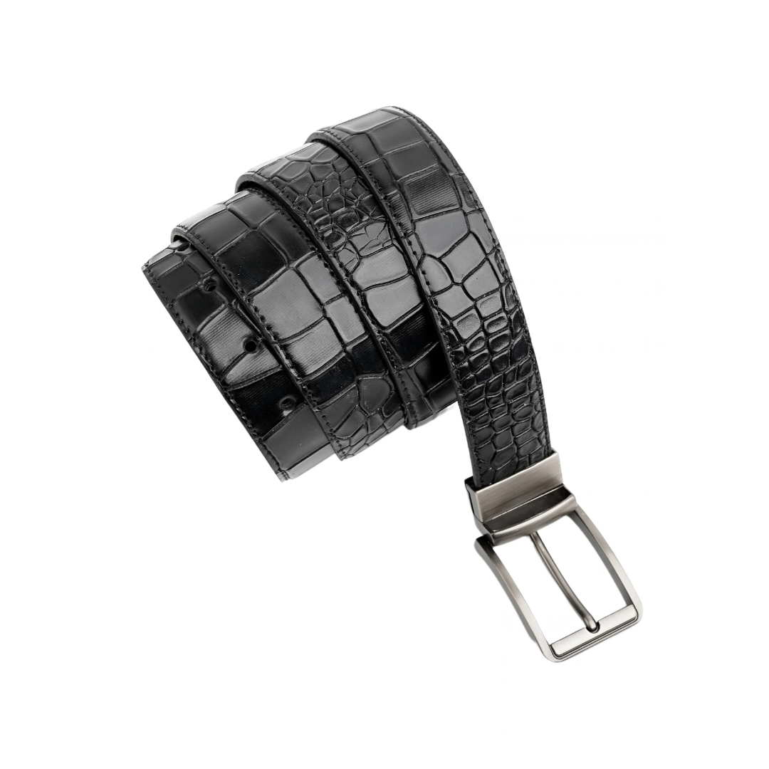 Men's 2-in-1 Reversible Leather Belt