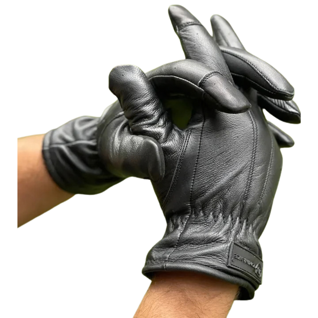 Dominance Leather Gloves: