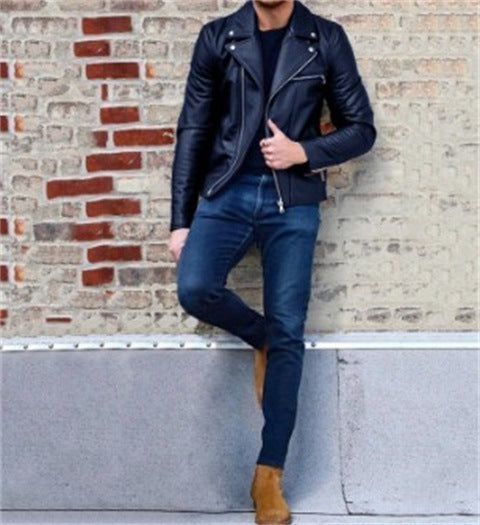 Men's leather Jacket