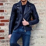 Men's leather Jacket