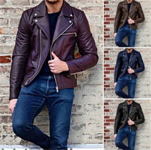 Men's leather Jacket