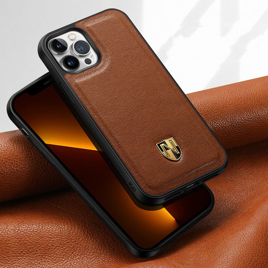 Leather Phone Case Luxury Top Layer Leather