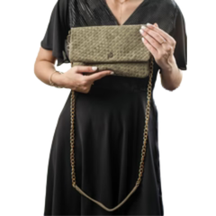 Cross Body Leather Clutch