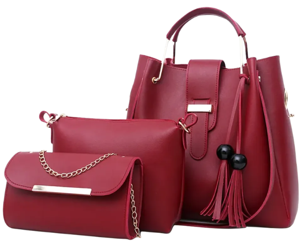 Elegant Mehroon Hand Bag