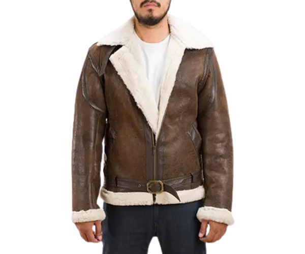Classic Brown Leather Jacket