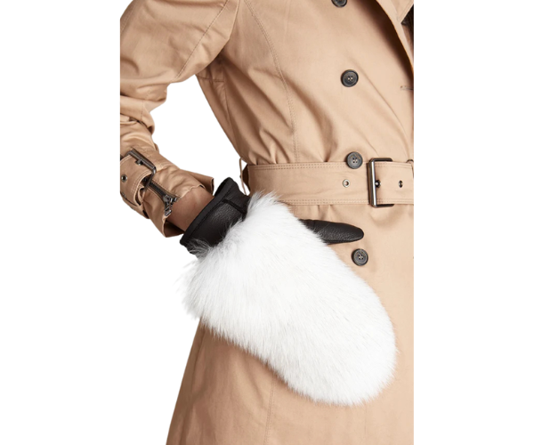 Luxurious Fox Fur Gloves