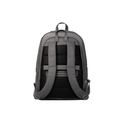The Philos Grey Leather Backpack