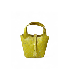 Leather Bucket Bag