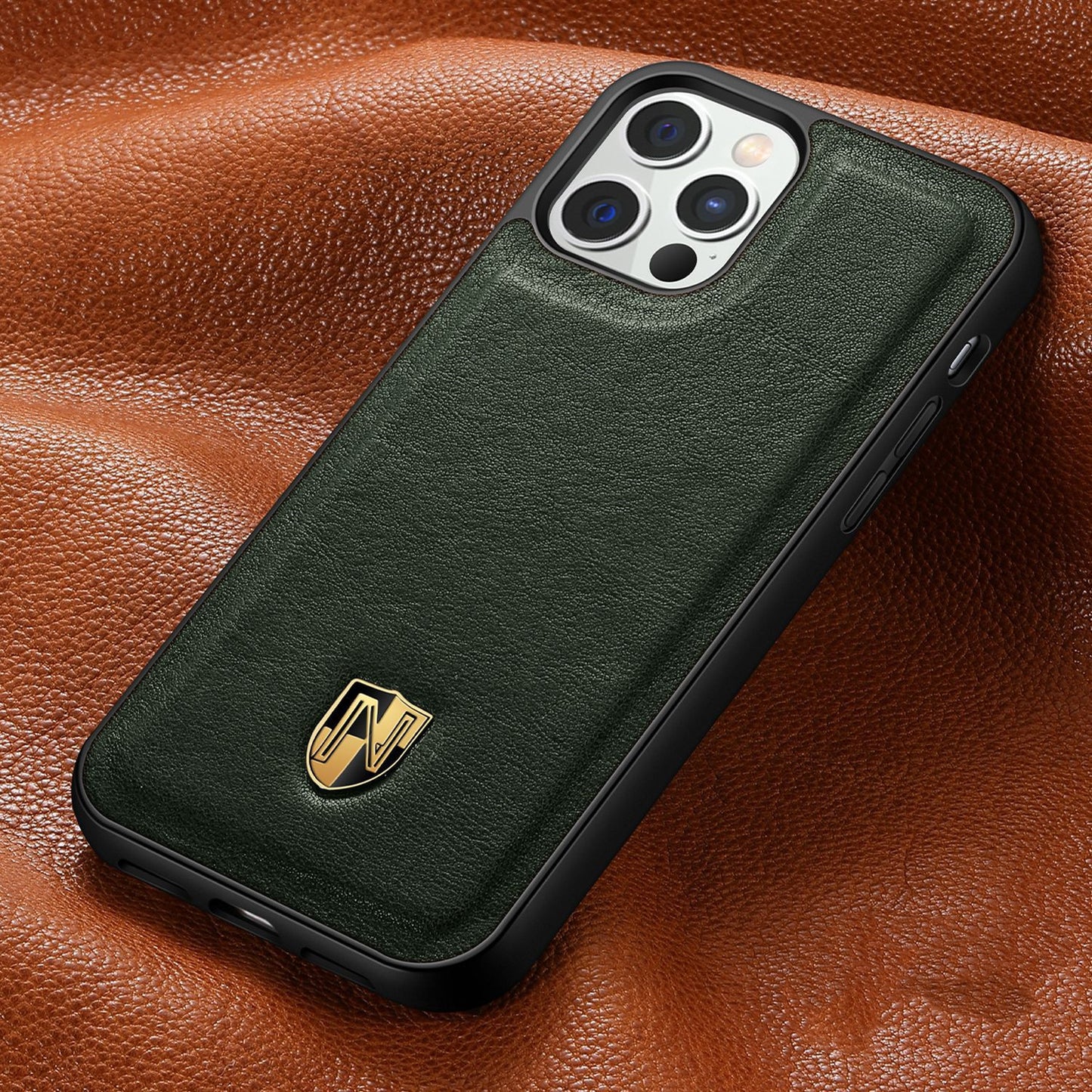 Leather Phone Case Luxury Top Layer Leather